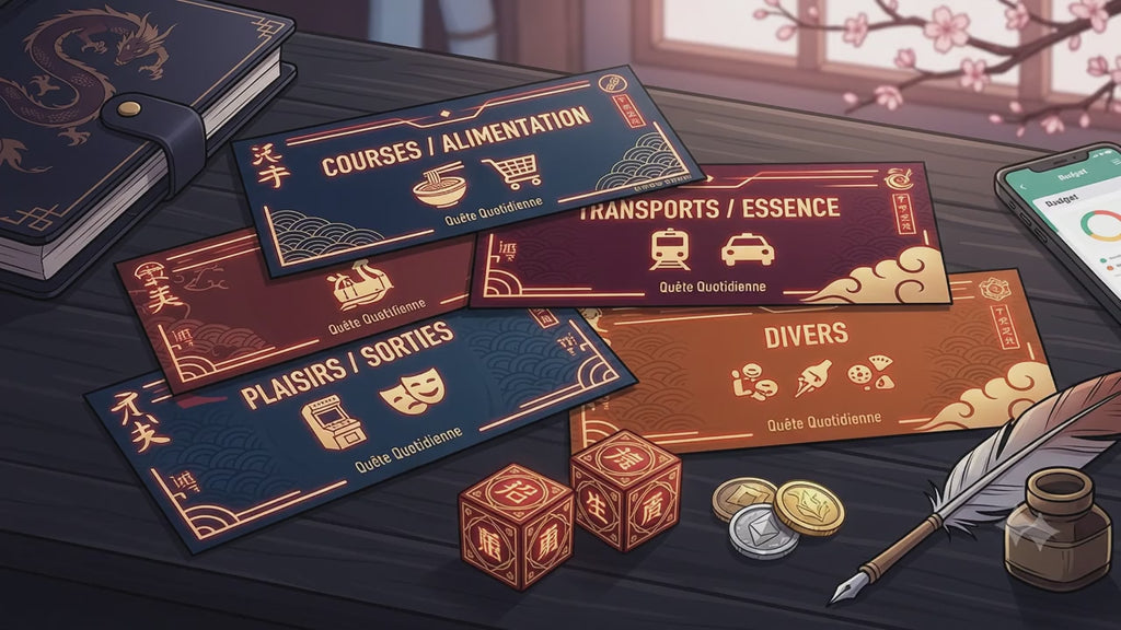 Pack d'Envelopes Budget Manga — Version Ultime (Particulier & Pro)